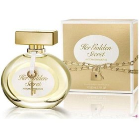 Resim Antonio Banderas Her Golden Secret Edt 80 ml 