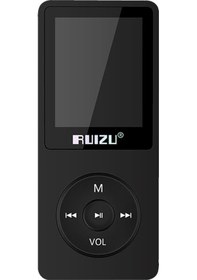 Resim Maiyame Ruızu X02 Spor Mp3 Çalar 16gb Siyah - Ses Kaydı Fonksiyonu, Dokunmatik Ekran Ve Kaliteli Ses Performansı 