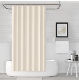 Resim Zethome Jackline Banyo Duş Perdesi 0010 Krem Tek Kanat 1X180X200 