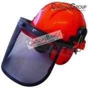 Resim İtal T09.00.026 Emniyet Başlıklı Kulaklıklı Profesyonel Maske 