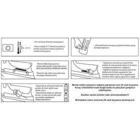 Resim Volkswagen Passat B8 R Line Krom Egzoz Ucu 2 Parça 2014 Üzeri N11.4876 