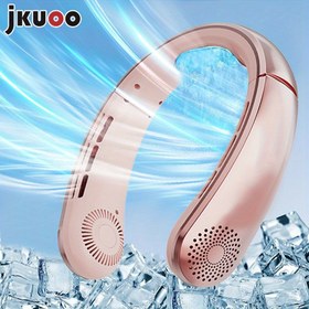 Resim USB Boyun Fanı, Fiziksel Soğutma Pedi, Type-C Hızlı Şarj Sessiz Turbo, LED Ekran, 3 Renk Seçeneği, Açık Hava Sporları, Seyahat, Yaz Okul Malzemeleri, Sevgililer Günü, Babalar Günü, Anneler Günü Hediyesi 