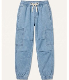Resim Defacto Jogger Fıt Elastik Bel Jean Açık Mavi Pantolon Erkek Çocuk H7278a826smnm39 Mavi-nm39 