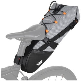 Resim Mufunye Su Geçirmez Bisiklet Sele Çantası 10l Bisiklet Sele Çantası Yol Dağ Bisikleti Kuyruk Çantası Bisiklet Çantası Sepet Gri 