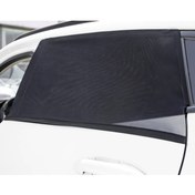 Resim Ulzyvf Araç İçin 2'li Siyah Uv Koruma Ve Sivrisinek Önleyici Tül Perde Seti 