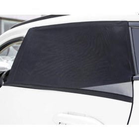 Resim Ulzyvf Araç İçin 2'li Siyah Uv Koruma Ve Sivrisinek Önleyici Tül Perde Seti 