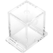 Resim Kosona 200ml Akrilik Su Tankı, 3lü G1/4 Arayüzlü, Tam Şeffaf, Su Durumu Gözlem, Soğutma Sistemi İçin, Sabit Konumlu 