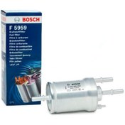 Resim Bosch Vw Golf 5 6 1.2 1.4 Tsi Uyumlu Benzin Yakıt Filtresi 0450905959 