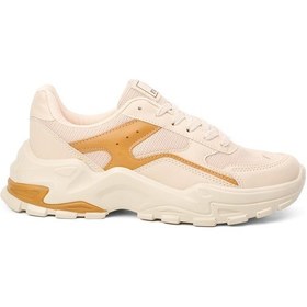 Resim Walkway Bej Kadın Spor Ayakkabı Sneaker Bej 