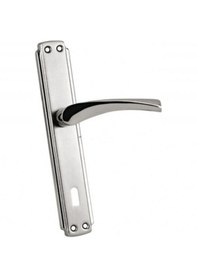 Resim Hira Mina Saten Nikel Kapı Kolu 