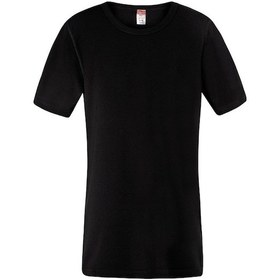 Resim Namaldı 372 Unisex Thermal Kısa Kollu Çocuk Fanila Siyah 