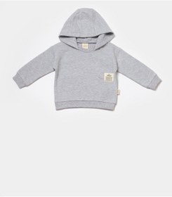 Resim BabyCosy Organik Kapüşonlu Sweatshirt & Pantolon Seti 001 