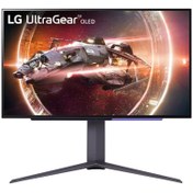 Resim LG UltraGear 27GS95QE-B 27" 0,03 ms 240 Hz OLED 2K FreeSync Gaming Monitör 