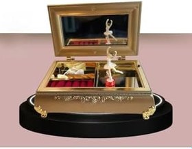 Resim Balerinli Müzikli Takı Kutusu Piyano Tasarım Kız Çocuk Hediyelik, Ürün Kodu: CAN-UCZZZSAM51DANCERMÜZİKUTUSU 