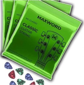 Resim AyrStore GT Classic 3X Kaliteli Klasik Gitar Teli 3 Takım Set (10 Pena Hediye) 