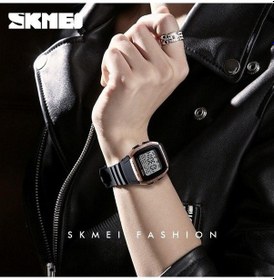 Resim Yingfu Yeşil Skmeı Yeni Erkek Spor Saatler Retro Çok Fonksiyonlu Moda Izle Kare Chrono Geri Sayım Su Geçirmez Kol Saatleri 1 Yeşil 