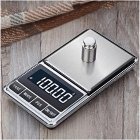 Resim Temiz Pazar Ultra Hassas Mini Terazi 500 Gram 0.01 Hassasiyetli Kullanım Tipi ile Ölçüm 