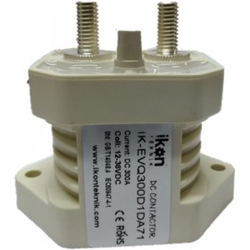 Resim Evq300D1Da71 Dc Kontaktör 300A 12 750Vdc Spst No Yardımcı Kontak 