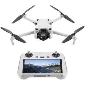 Resim DJI Mini 3 (DJI RC - Ekran kumandalı) - 249 Gram ağırlık, 10 km uzağa gidebilen, 1/1,3 inç 4K çekim özellikli 38 dakika uçuş 