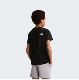 Resim The North Face Teen Sımple Dome Regular Ss Tee Genç Tişört Nf0a87t4jk31 Siyah 