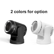 Resim Novahub 12v 130w Taşınabilir Elektrikli Araba Isıtıcı Siyah, Portatif Isıtma Fanı Siyah 