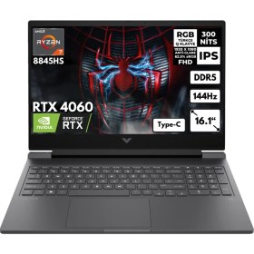 Resim Hp Victus 16-S1010NT 7 8845HS 16-GB DDR5 1 TB SSD RTX4060 (8gb) 16.1" Fhd 144Hz Windows 11 Pro Gaming Notebook 9Z790EAHMF22 