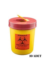 Resim Tıbbi Atık Kovası 1.3lt - 10 Adet Diğer 