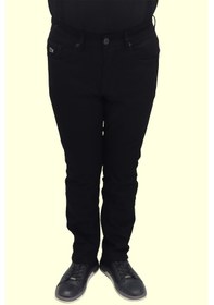 Resim Denim Cartel Dmctekstil Erkek Siyah 1005 Yüksek Bel Dar Kesim Boru Paça Jean Pantolon 