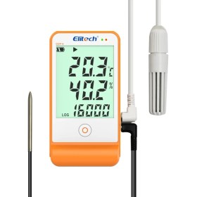 Resim Elitech Sıcaklık Ve Nem Kayıt Cihazı Datalogger Gsp-6 Thr236 