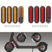 Resim 2 adet/4 adet Elektrikli Scooter Ön Arka Tekerlek Yansıtıcı Kapak, Mi/Xiaomi M365/Pro 2/1S için Aksesuarlar 