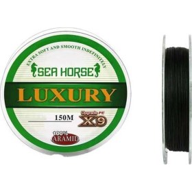 Resim Seahorse Luxury % 100 Aramid 150m 9 Kat 150 Mt Örgü İp Misina 0.08 
