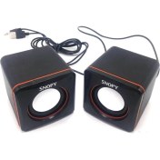 Resim 5.1 Snopy Sn-21 2.0 Mini USB Speaker 2 Yıl Beyaz 