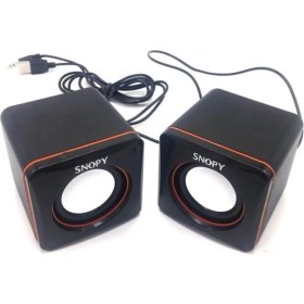 Resim 5.1 Snopy Sn-21 2.0 Mini USB Speaker 2 Yıl Beyaz 