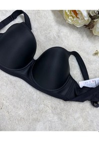 Resim Le Jardin C Cup Balenli Desteksiz Basic Toparlayıcı Sütyen-9720 Siyah 