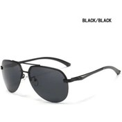 Resim Agoodshop Aoron Polarize Aviator Güneş Gözlüğü Unisex Gece Görüş Gözlüğü Erkekler Pilot Güneş Cam Altın 