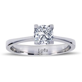Resim Lova G Renk 0,65 Karat Pırlanta Tektaş Yüzük - 1030031 