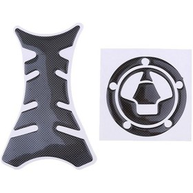 Resim Suntek Kawasaki Ninja Için Motosiklet Gaz Tank Pad Koruyucu 