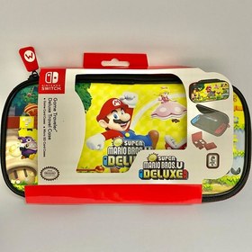 Resim Nintendo Switch Game Traveler Deluxe Çanta Mario Bros U Deluxe Edition 