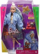 Resim Extra Mavi Takımlı Bebek HHN08 Barbie