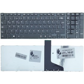 Resim Toshiba Uyumlu Satellite L850-17F, C850-13V, C855-2DG Klavye (Siyah) 