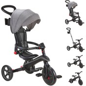 Resim Globber Explorer 4in1 Katlanabilir Bisiklet - Siyah/gri 