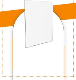 Resim Genel Markalar A4 U Tipi Dikey 5'li Masa Üstü Şeffaf Pleksi Föylük / Broşürlük 