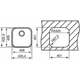 Resim Teka Be 40.40 Mikroketen Dokulu Paslanmaz Çelik Eviye – 40108507 
