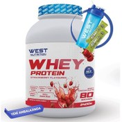 Resim West Nutrition Whey Protein Tozu 2400 gram - 80 Servis + Hediyeli 