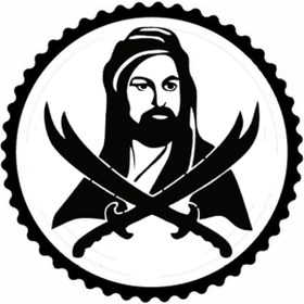 Resim Kıvırcıkyoga Hz Ali Ve Zülfikar Tasarım Sticker 10 x 10 cm 