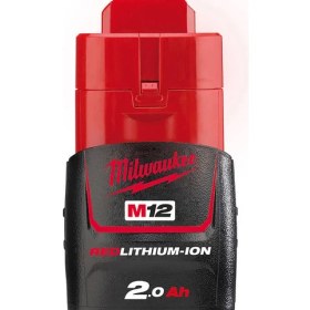Resim Milwaukee M12B2 12 Volt 2 Amper Akü 