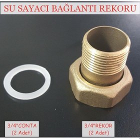 Resim Su Saati Bağlantı Rekoru - 3/4 Sayaç Rakoru (Paket 2 Adet) 