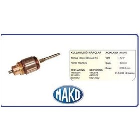 Resim Mako Kollektör Fıat Dkş Eski Model Renault R9 R11 R19 Taunus Tr 
