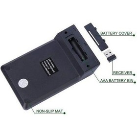 Resim Kablosuz Numpad Kablosuz Sayısal Tuş Takımı Numeric Klavye 