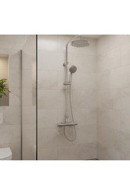 Resim VitrA Aquaheat Termostatik Duş Bataryası a47055 Ve Duş Sistemi A45598 SET 